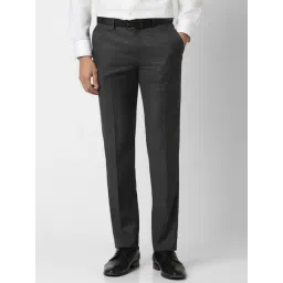 Van Heusen Grey Slim Fit Trousers-picture-36