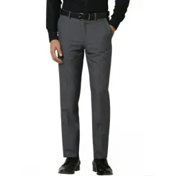 Van Heusen Grey Slim Fit Trousers-picture-34