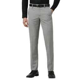 Van Heusen Grey Slim Fit Trousers-picture-10