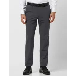 Van Heusen Grey Slim Fit Trousers-picture-45