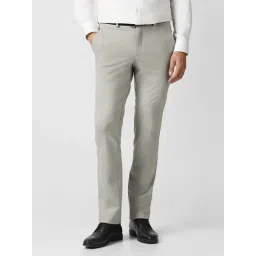 Van Heusen Grey Slim Fit Trousers-picture-12
