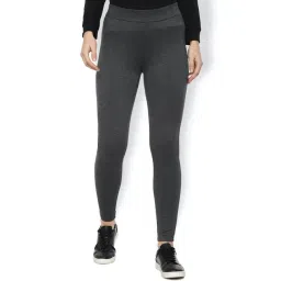 Van Heusen Grey Textured Pants-picture-13