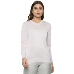 Van Heusen Grey V Neck Sweater-picture-43