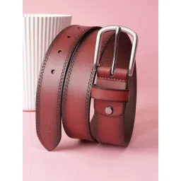 Van Heusen Maroon Casual Belt-picture-48