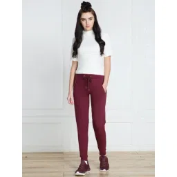 Van Heusen Maroon Cotton Joggers-picture-27