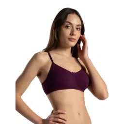 Van Heusen Maroon Cotton T-Shirt Bra-picture-33