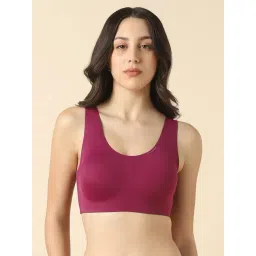 Van Heusen Maroon Seamless Bra-picture-12