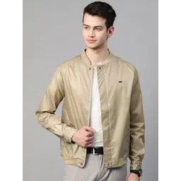 Van Heusen Men Beige Solid Tailored Jacket-picture-38