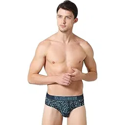 van heusen Men Breathable AIR Series Active Briefs - Polyamide Elastane - Swift Dry, 4-Way Stretch, Ultra Light Mesh_40008_Blue APM02_XL-picture-52