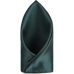 van heusen Men Green Solid Formal Pocket Square-picture-10