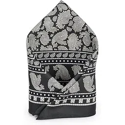 van heusen Men Grey Print Party Pocket Square-picture-18