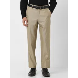 Van Heusen Men Mid-Rise Textured Formal Trousers-picture-16