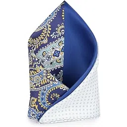 van heusen Men Multi Print Party Pocket Square-picture-38