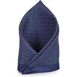 van heusen Men Navy Dots Party Pocket Square-picture-41