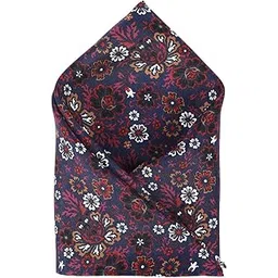 van heusen Men Navy Print Party Pocket Square-picture-30