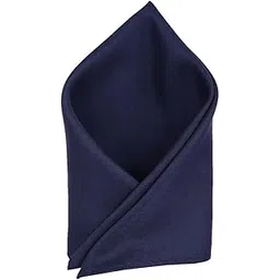 van heusen Men Navy Solid Party Pocket Square-picture-37