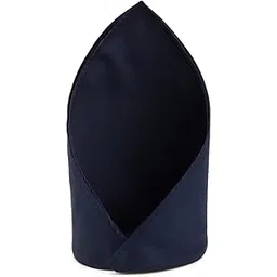 van heusen Men Navy Solid Party Pocket Square-picture-53
