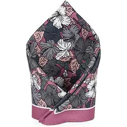 van heusen Men Pink Print Party Pocket Square-picture-31