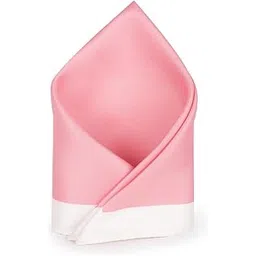 van heusen Men Pink Solid Party Pocket Square-picture-35