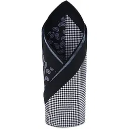 van heusen Men Polyester Navy Print Party Formal Pocket Square, Multicolor,Free Size-picture-19