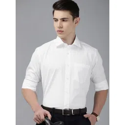 Van Heusen Men Pure Cotton Custom Opaque Formal Shirt-picture-10