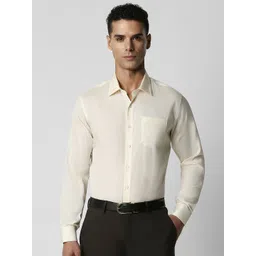 Van Heusen Men Pure Cotton Slim Fit Opaque Casual Shirt-picture-31