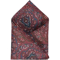 van heusen Men Red Print Party Pocket Square-picture-16