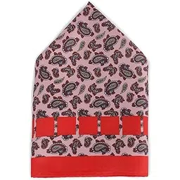 van heusen Men Red Print Party Pocket Square-picture-17