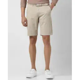 van heusen Men Regular Fit Mid-Rise Cargo Shorts-picture-12