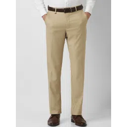 Van Heusen Men Regular Fit Mid-Rise Formal Trousers-picture-16