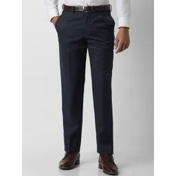 Van Heusen Men Regular Fit Mid-Rise Formal Trousers-image-16