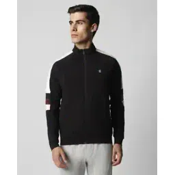 van heusen Men Regular Fit Trucker Jacket with Insert Pockets-picture-32