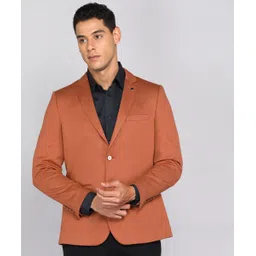 van heusen Men Self Design Single Breasted Formal Blazer-picture-16