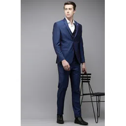 van heusen Men Single Breasted - 2 button Solid Suit-picture-42