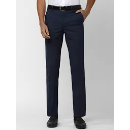 Van Heusen Men Slim Fit Formal Trousers-picture-27