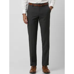 Van Heusen Men Slim Fit Formal Trousers-picture-41