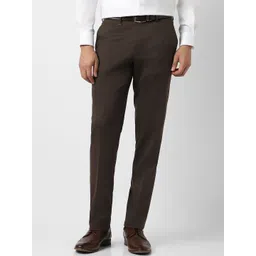 Van Heusen Men Slim Fit Formal Trousers-picture-13