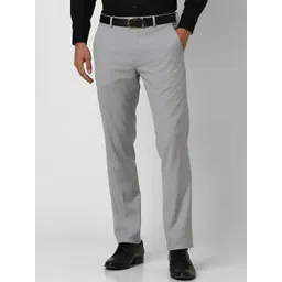 Van Heusen Men Slim Fit Mid-Rise Formal Trouser-picture-17