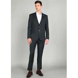 van heusen Men Suit Textured Suit-picture-16