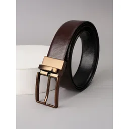 Van Heusen Men Textured Leather Formal Belt-picture-30