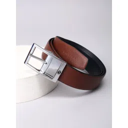 Van Heusen Men Textured Leather Formal Belt-picture-20