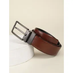 Van Heusen Men Textured Leather Formal Belt-picture-22