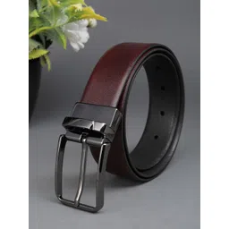 Van Heusen Men Textured Leather Formal Belt-picture-25