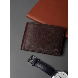 Van Heusen Men Textured Leather Two Fold Wallet-picture-27