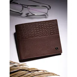 Van Heusen Men Textured Leather Two Fold Wallet-picture-20