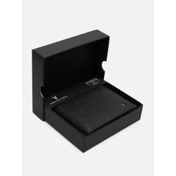 Van Heusen Men Textured Leather Two Fold Wallet with SIM Card Holder-picture-39