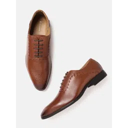 Van Heusen Men Textured Oxford Formal Shoes-picture-33