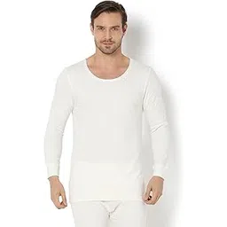 Van Heusen Men Thermal Classic Fit Top - Cotton Viscose Blend - Anti Bacterial, Low Neck, Full Sleeve-image-38