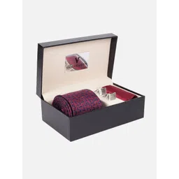 Van Heusen Men Tie Pocket Square And Cufflink Accessory Gift Set-picture-16
