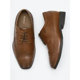 Van Heusen Men's Brown Brogue Shoes-picture-31